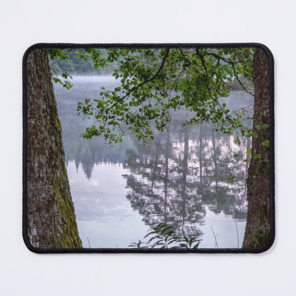 Item preview, The trees are reflected in the beautiful lake designed and sold by connyM-Sweden.