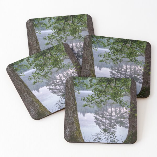 Item preview, The trees are reflected in the beautiful lake designed and sold by connyM-Sweden.