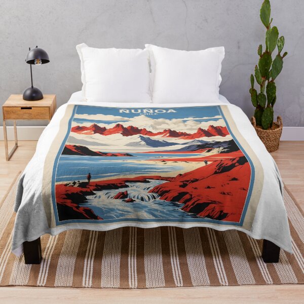 Item preview, Ñuñoa Chile Retro Vintage Poster Tourism designed and sold by TravelersGems.
