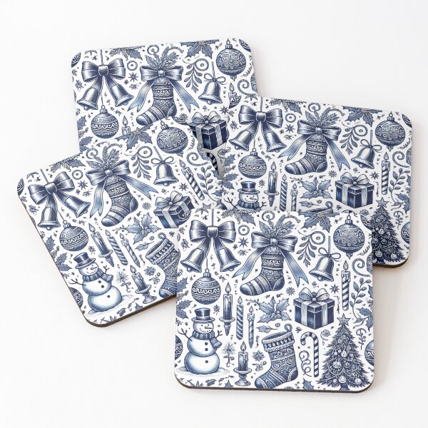 Item preview, Vintage Christmas Elegance. designed and sold by Linework Studio.