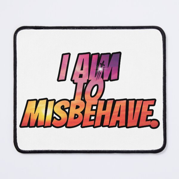 Item preview, I Aim To Misbehave. designed and sold by WolfBirdDesigns.