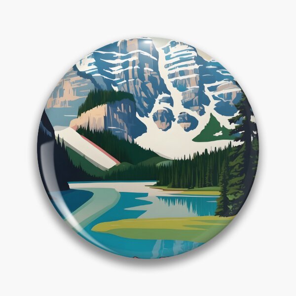 Item preview, Banff National Park Canada Vintage Travel Tourism  designed and sold by TravelersGems.