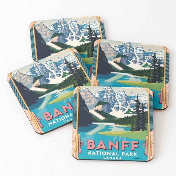 Item preview, Banff National Park Canada Vintage Travel Tourism  designed and sold by TravelersGems.