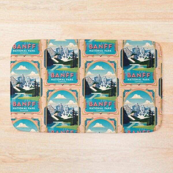 Item preview, Banff National Park Canada Vintage Travel Tourism  designed and sold by TravelersGems.