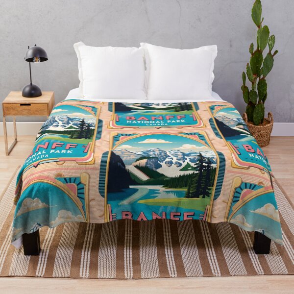 Item preview, Banff National Park Canada Vintage Travel Tourism  designed and sold by TravelersGems.