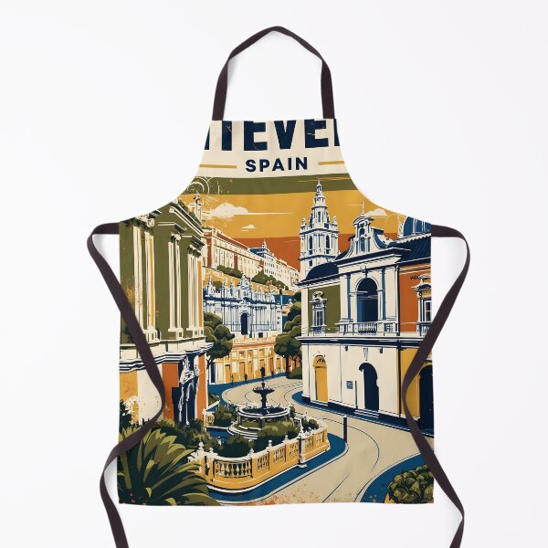 Item preview, Pontevedra Spain Vintage Travel Tourism designed and sold by TravelersGems.