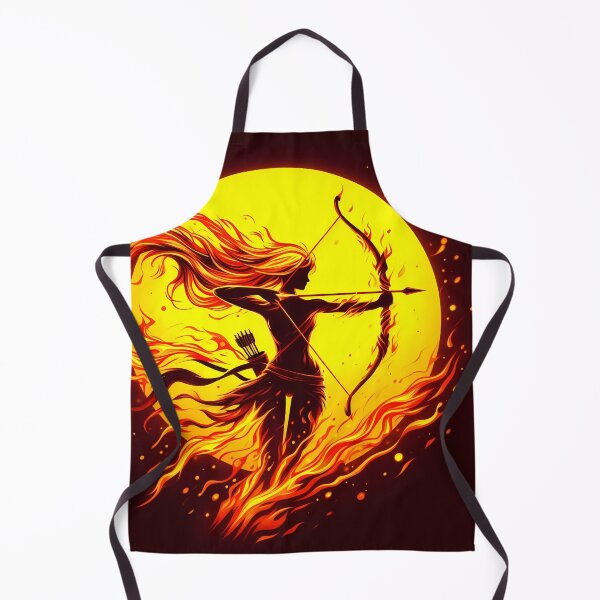Item preview, Lava Fire Archer, Ai Generated Art designed and sold by ACC .