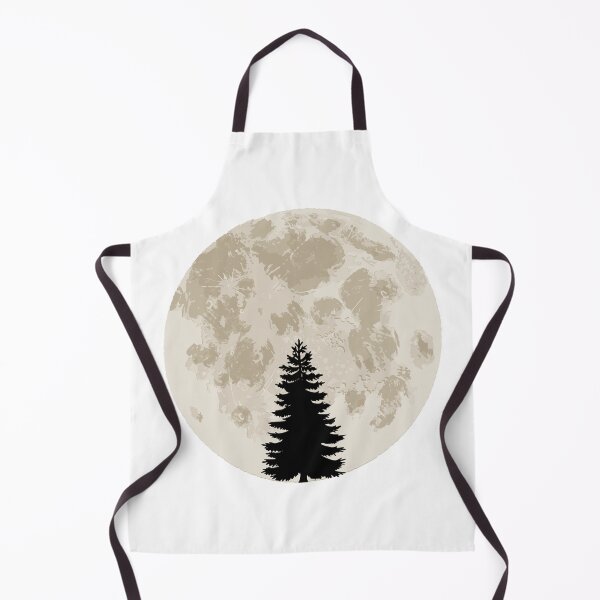 Item preview, black tree and big moon designed and sold by AA-designstore.