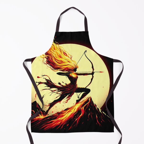 Item preview, Lava Fire Archer, Ai Generated Art designed and sold by ACC .