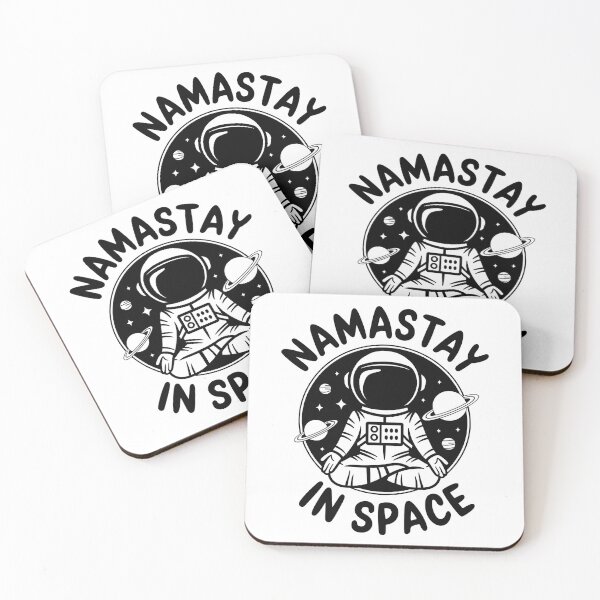 Item preview, Namastay in Space Astronaut designed and sold by Haji  Kamora.