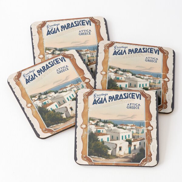 Item preview, Agia Paraskevi Attica Greece Postcard Vintage Retro Travel Vintage designed and sold by TravelPostcardGems.