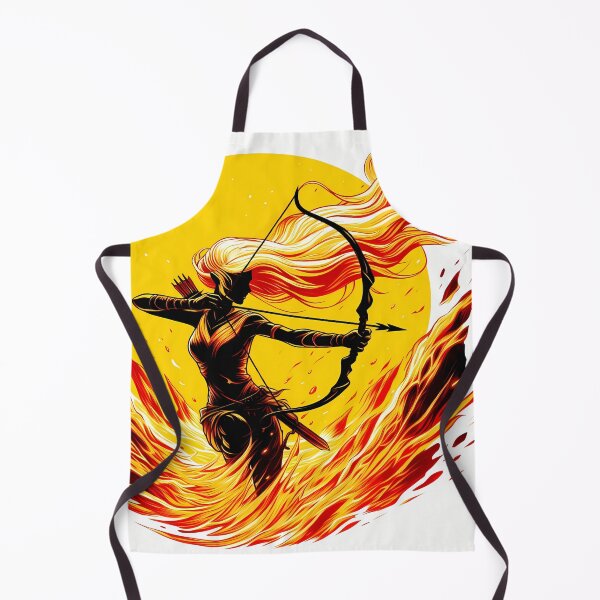 Item preview, Lava Fire Archer, Ai Generated Art designed and sold by ACC .