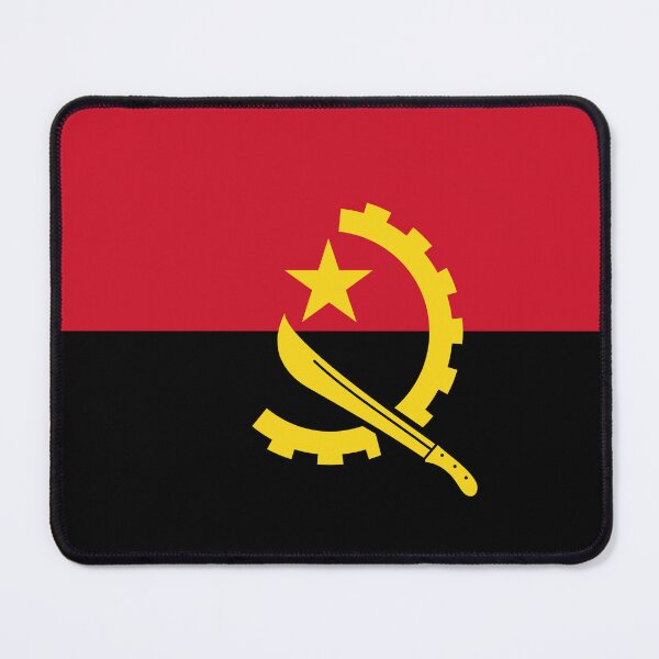 Item preview, Angola Flag Print: Strength and Resilience designed and sold by communedesigns.