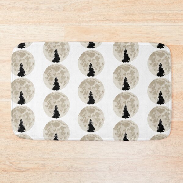 Item preview, black tree and big moon designed and sold by AA-designstore.