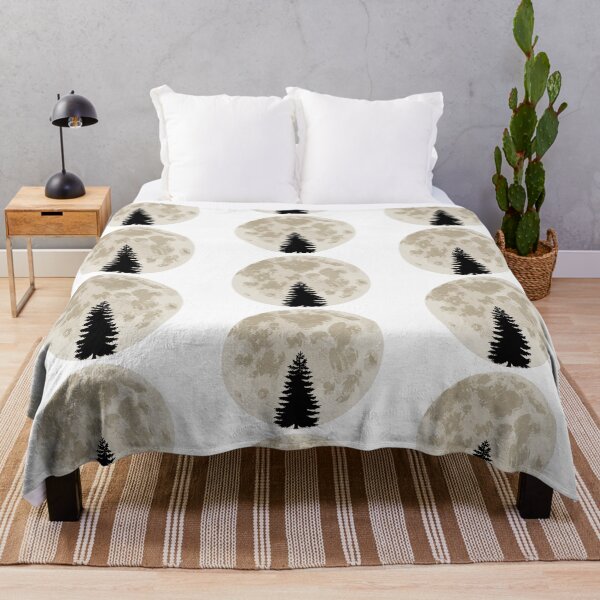 Item preview, black tree and big moon designed and sold by AA-designstore.