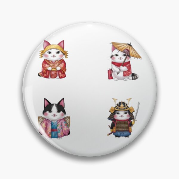 Item preview, Far Eastern themed cats designed and sold by catcraftss.