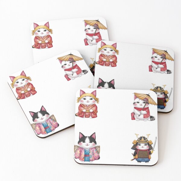 Item preview, Far Eastern themed cats designed and sold by catcraftss.