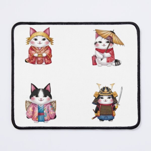 Item preview, Far Eastern themed cats designed and sold by catcraftss.