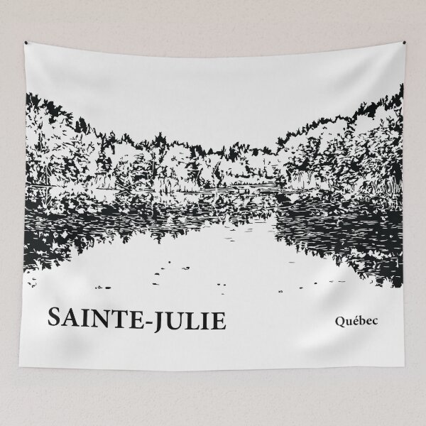 Item preview, Sainte-Julie Québec designed and sold by Lakeric Cityscapes.