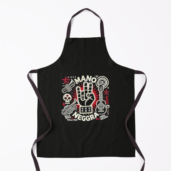 Item preview, Retro Mano Negra Ska Music Illustration Design designed and sold by ShirtandStyle.