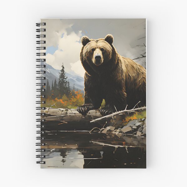 Item preview, Wilderness - Grizzly Bear In Valley designed and sold by KootenayDesigns.