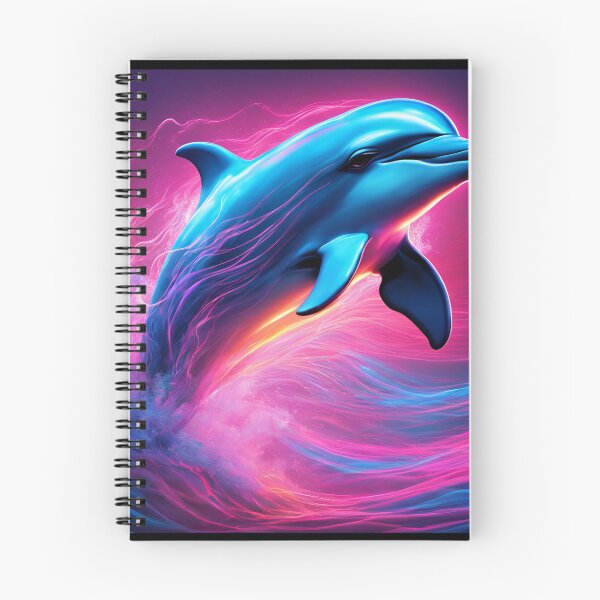 Item preview, Neon dolphin designed and sold by Louvamoon artist.
