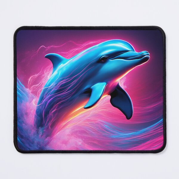 Item preview, Neon dolphin designed and sold by Louvamoon artist.