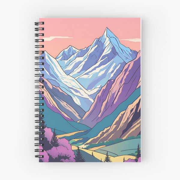 Aperçu de l'œuvre Les Pyrénées créée et vendue par ColorArtByEric.