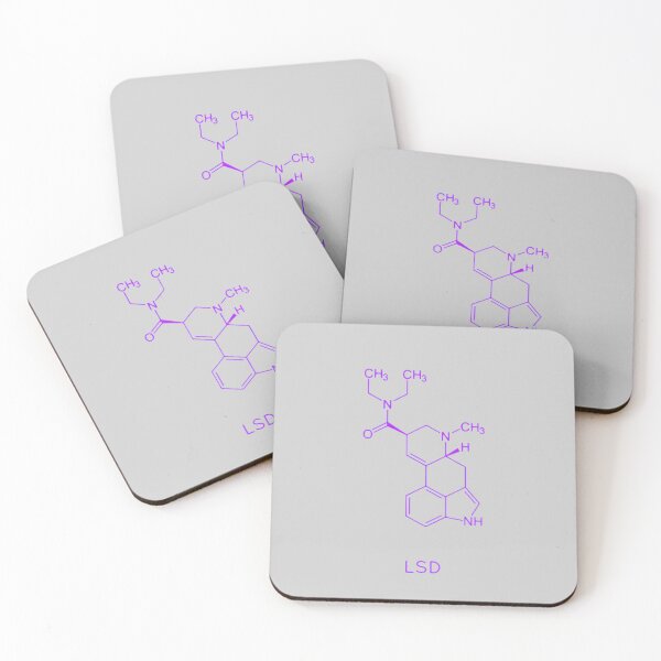 Item preview, LSD - The Psychedelic Molecule designed and sold by Numbers-Art.