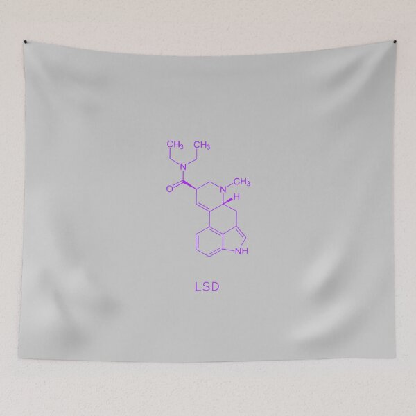 Item preview, LSD - The Psychedelic Molecule designed and sold by Numbers-Art.