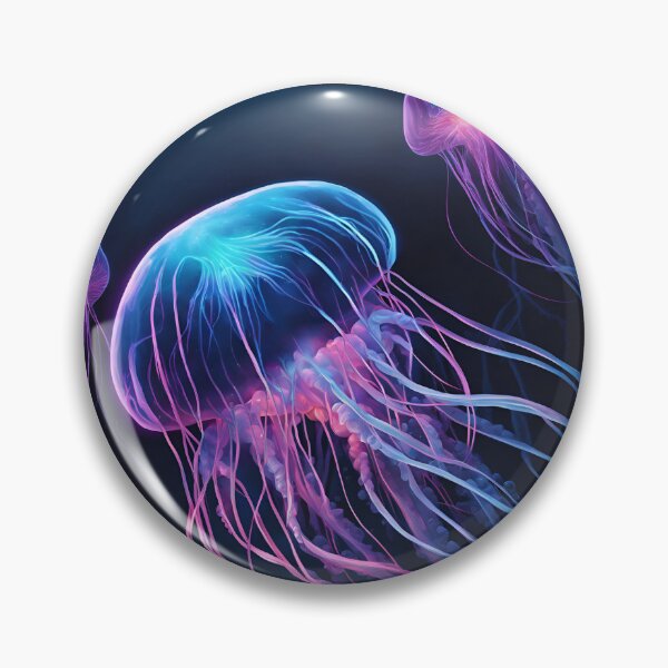 Item preview, Neon jellyfish designed and sold by Louvamoon artist.