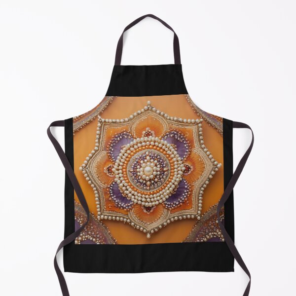 Item preview, orange mandala designed and sold by artbymire.