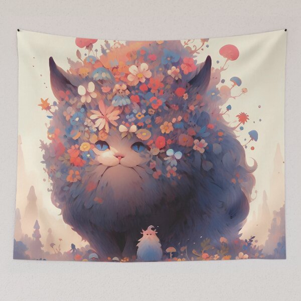 Item preview, Whimsical Kitty 14 designed and sold by Jdelgado813.