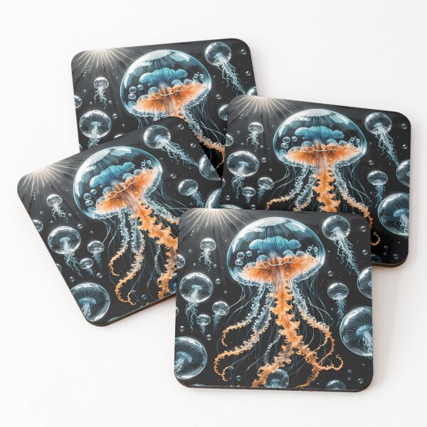 Item preview, Transparent Jellyfish, Ai Generated Art  designed and sold by ACC .