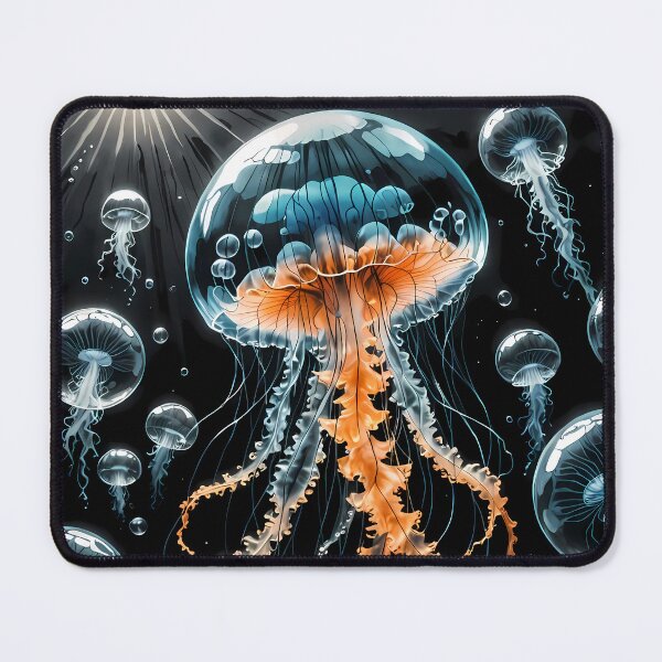 Item preview, Transparent Jellyfish, Ai Generated Art designed and sold by ACC .