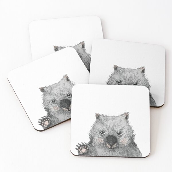 Item preview, Wombat Hi! designed and sold by PaolaZakimi.