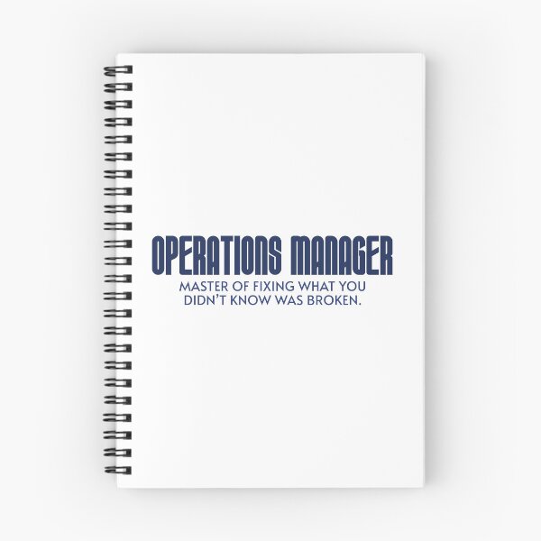 Item preview, Operations Manager: Master of fixing what you didn’t know was broken. designed and sold by musthavewords.