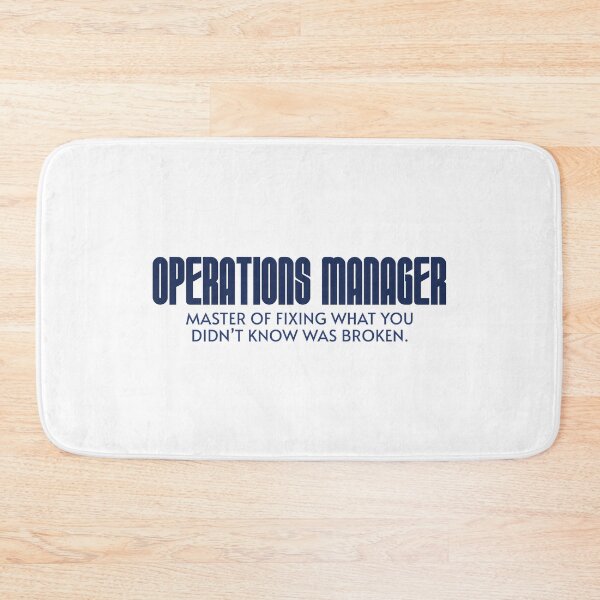 Item preview, Operations Manager: Master of fixing what you didn’t know was broken. designed and sold by musthavewords.