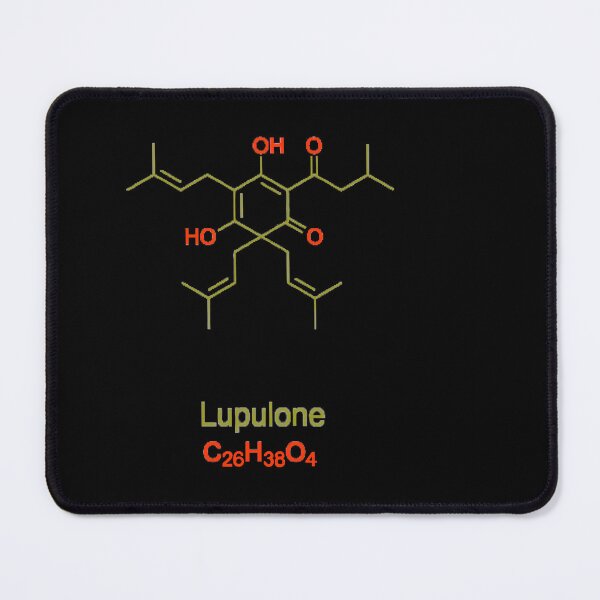 Item preview, Lupolone - The Hop Compound Molecule" designed and sold by Numbers-Art.