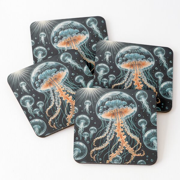 Item preview, Transparent Jellyfish, Ai Generated Art  designed and sold by ACC .