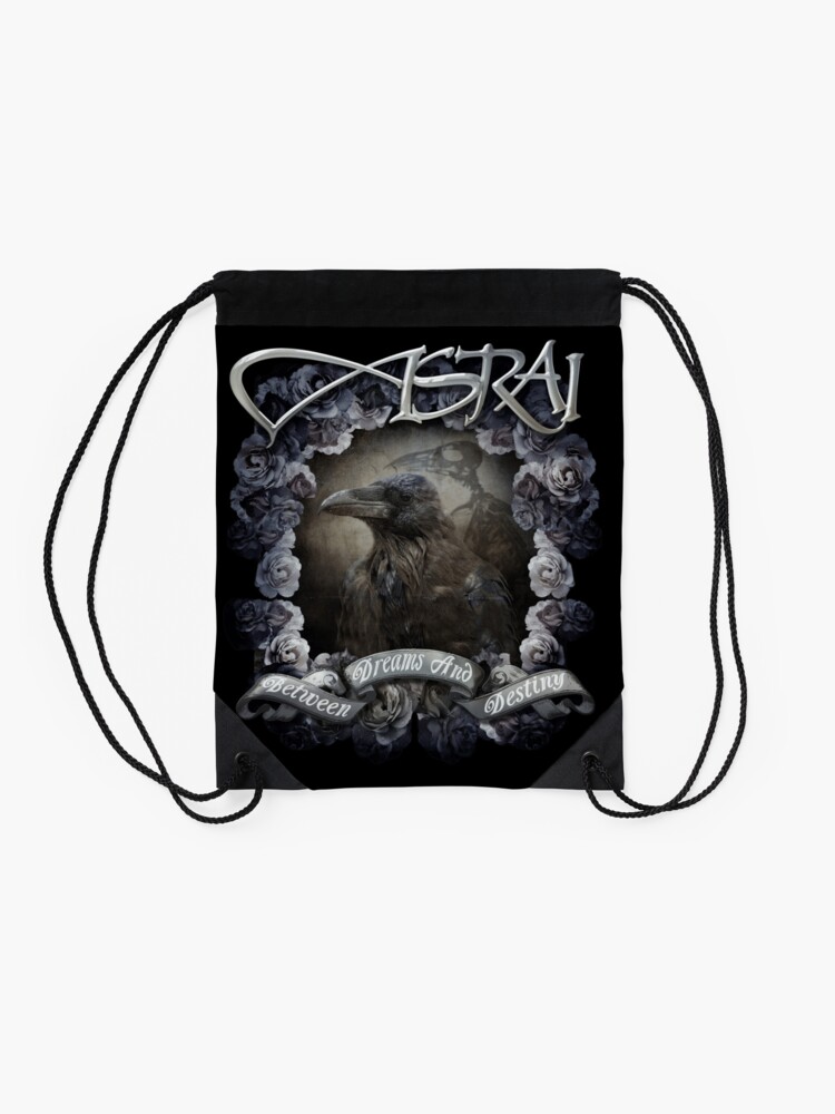 Thumbnail 2 of 3, Drawstring Bag, Between Dreams and Destiny designed and sold by Asrai-band.