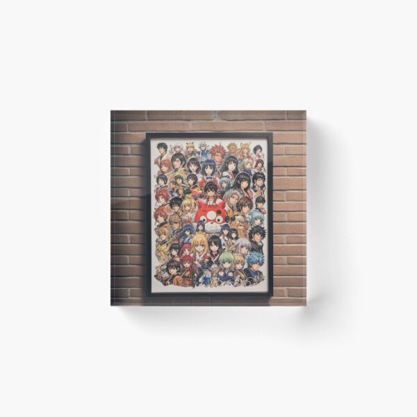 Item preview, Anime in a frame designed and sold by Kureghor-Arts.