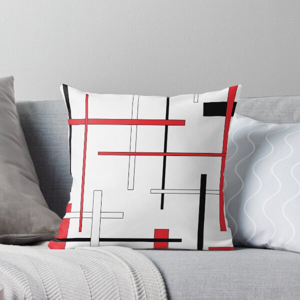 Item preview, Abstract geometric pattern - red. designed and sold by K.S ART.