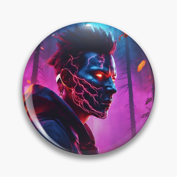 Item preview, Neon deadman designed and sold by Louvamoon artist.