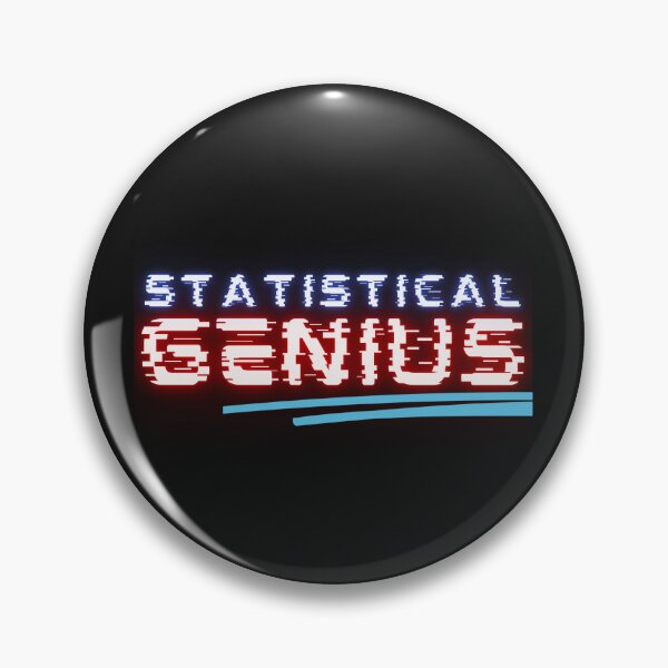 Item preview, Statistical genius - Statistics designs for statisticians, data scientists, data analysts, and data researchers designed and sold by ScientistArtist.