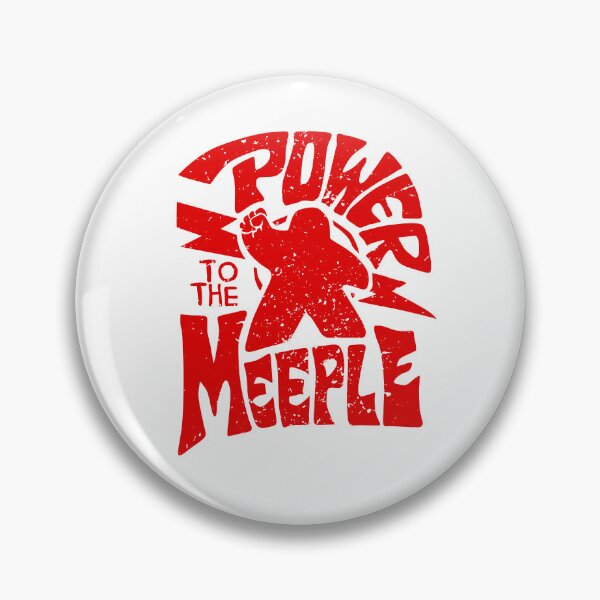 Item preview, Power to the Meeple designed and sold by ohmygoodstshirt.