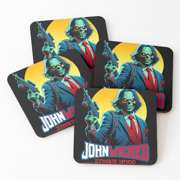 Item preview, John Wicked - Zombie Mood designed and sold by Black Wolf Style.