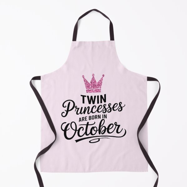 Item preview, Twin Princesses Are Born in October Gift For Twin designed and sold by Verycutethings.