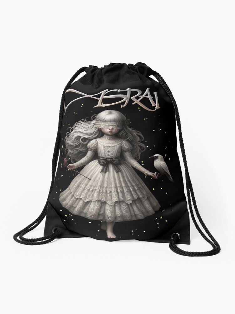 Thumbnail 1 of 3, Drawstring Bag, Blindfolded designed and sold by Asrai-band.