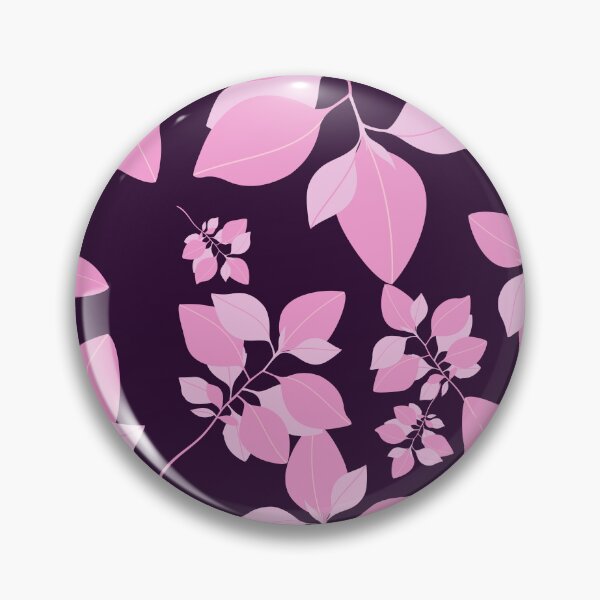 Item preview, Pink flowers on purple background designed and sold by Fantacaroo Designs.